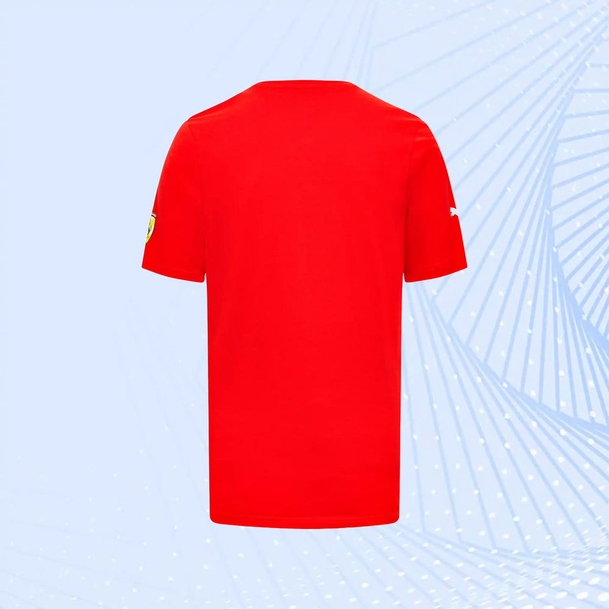 Charles Leclerc F1 Team Scuderia Ferrari Puma Driver T-Shirt- Red - view 3
