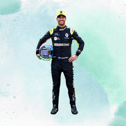 Daniel Ricciardo Renault 2019 F1 Team Replica Racing Suit - view 1