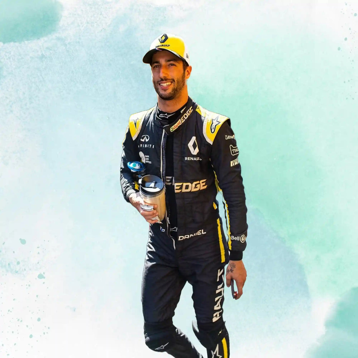 Daniel Ricciardo Renault 2019 F1 Team Replica Racing Suit - view 3
