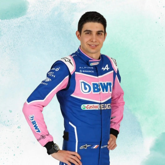 Esteban Ocon 2022 BWT Team Alpine Replica Racing Suit F1 Team - view 2