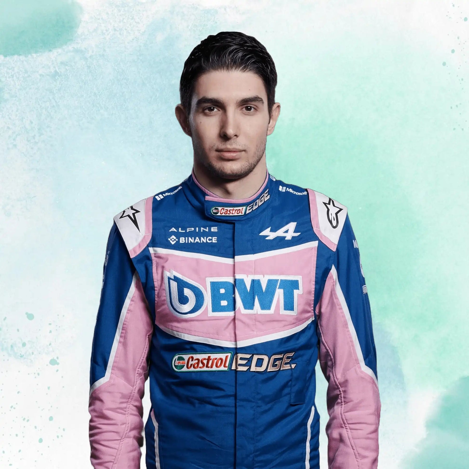 Esteban Ocon 2022 BWT Team Alpine Replica Racing Suit F1 Team - view 3