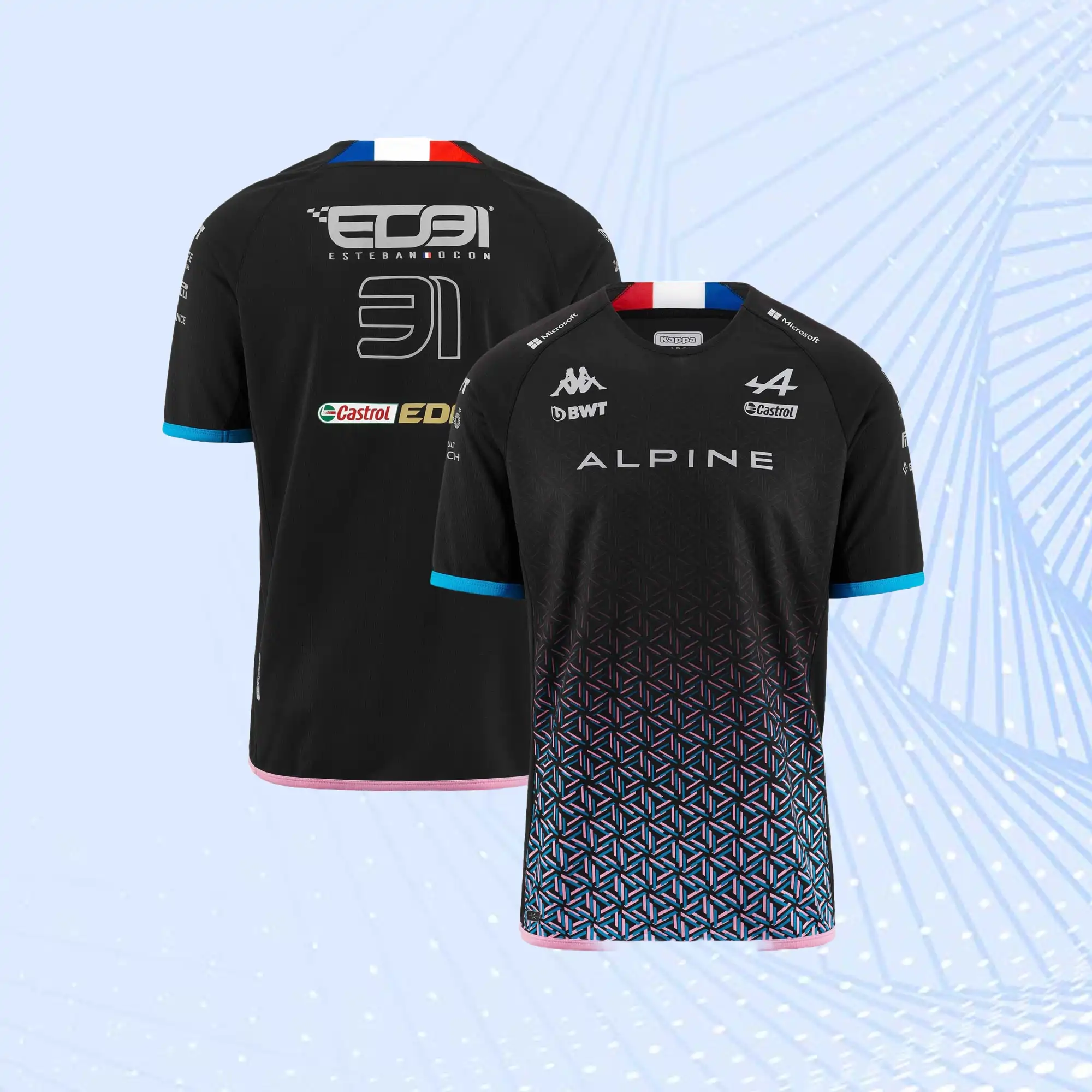 Esteban Ocon BWT Alpine F1 Team 2023 Driver T-Shirt - view 1