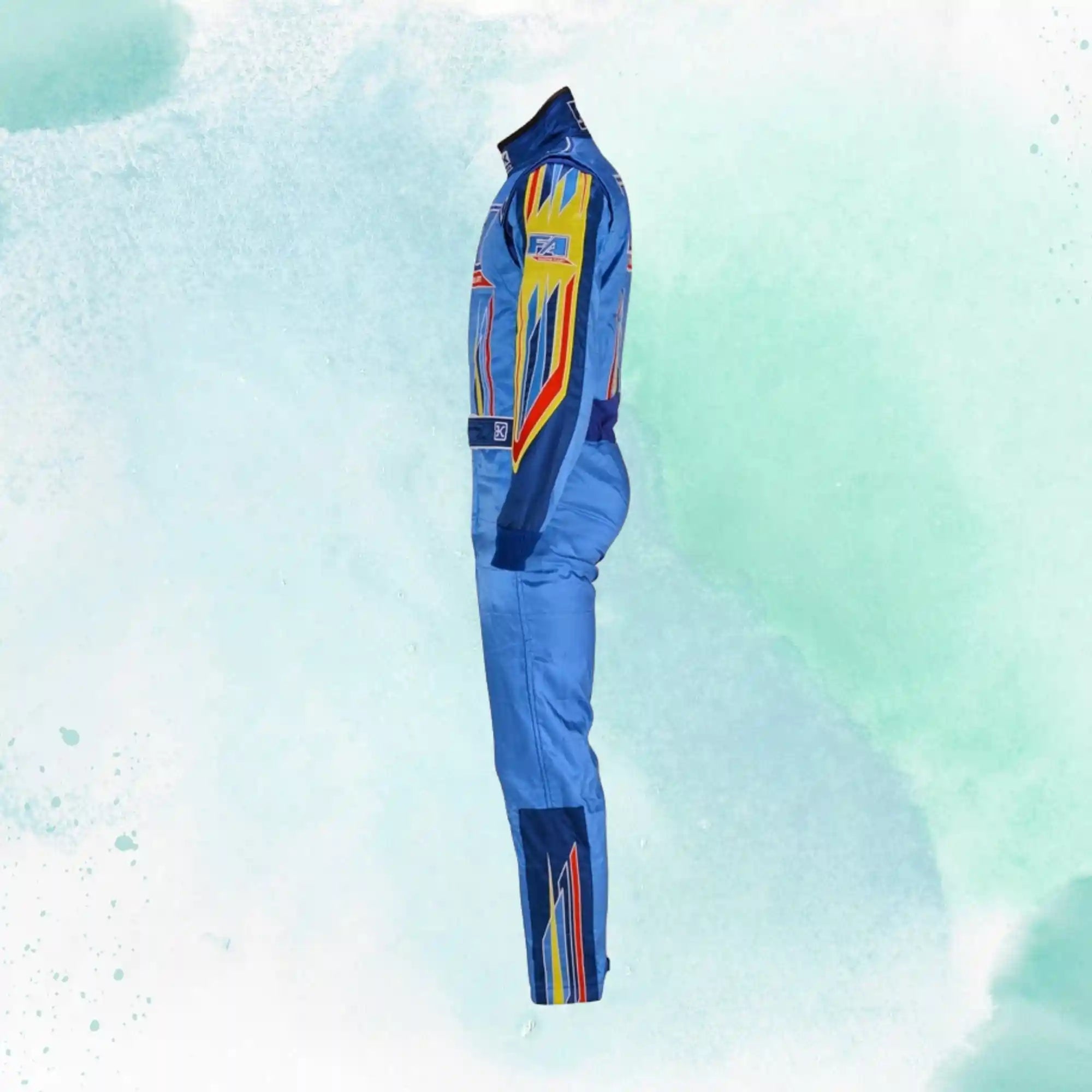 FA Karting Overall OMP Go Kart Replica Racing Sublimation Printed Suit 2016- 2019 - view 4