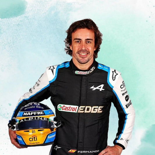 Fernando Alonso 2021 Replica Racing Suit F1 Team Alpine - view 2