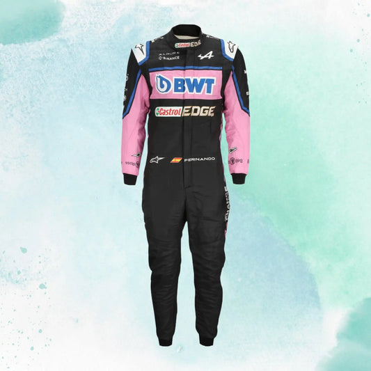 Fernando Alonso 2022 BWT Italian GP Replica Racing Suit F1 Team Alpine - view 2