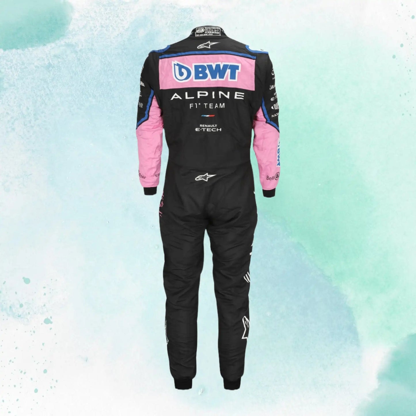 Fernando Alonso 2022 BWT Italian GP Replica Racing Suit F1 Team Alpine - view 3