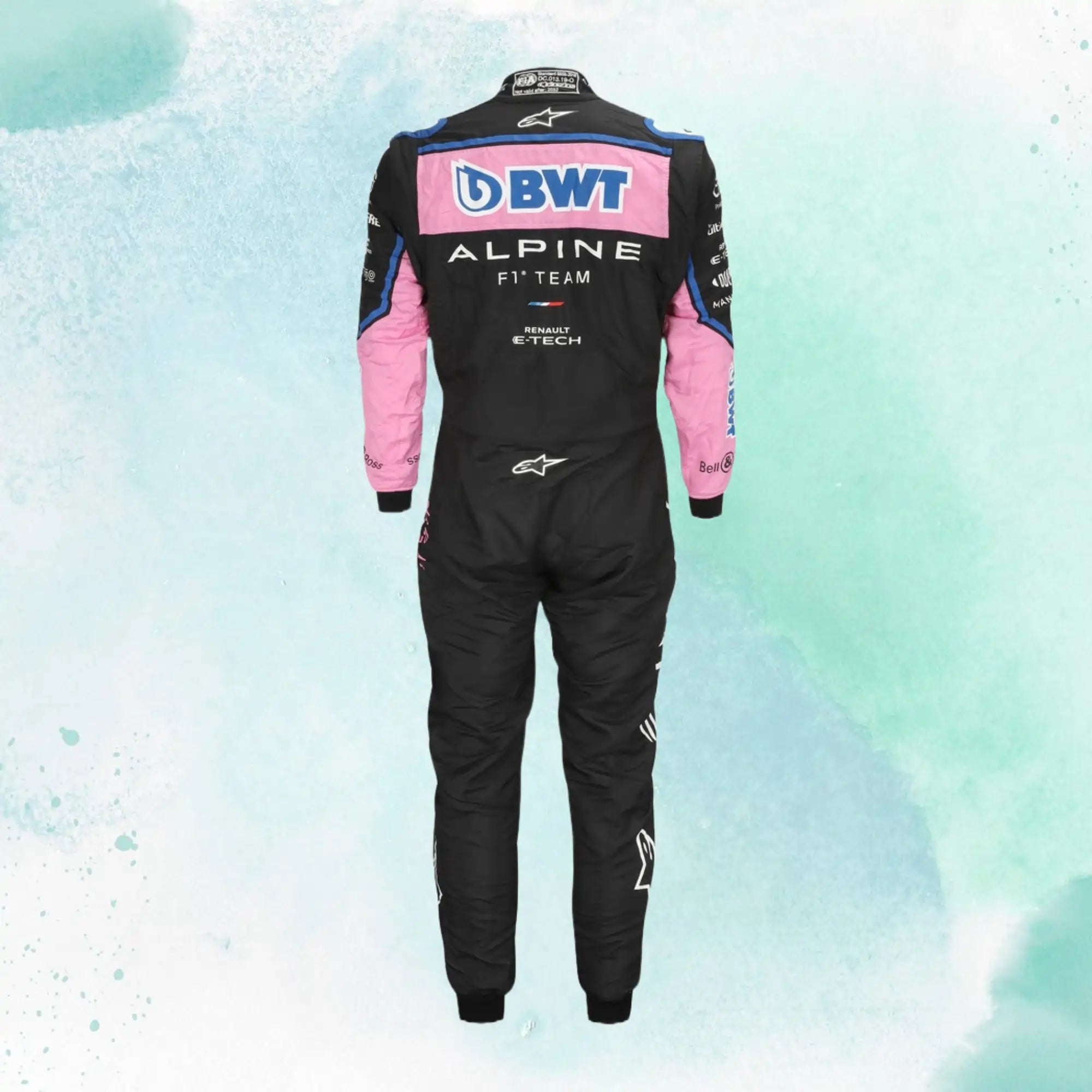 Fernando Alonso 2022 BWT Italian GP Replica Racing Suit F1 Team Alpine - view 3