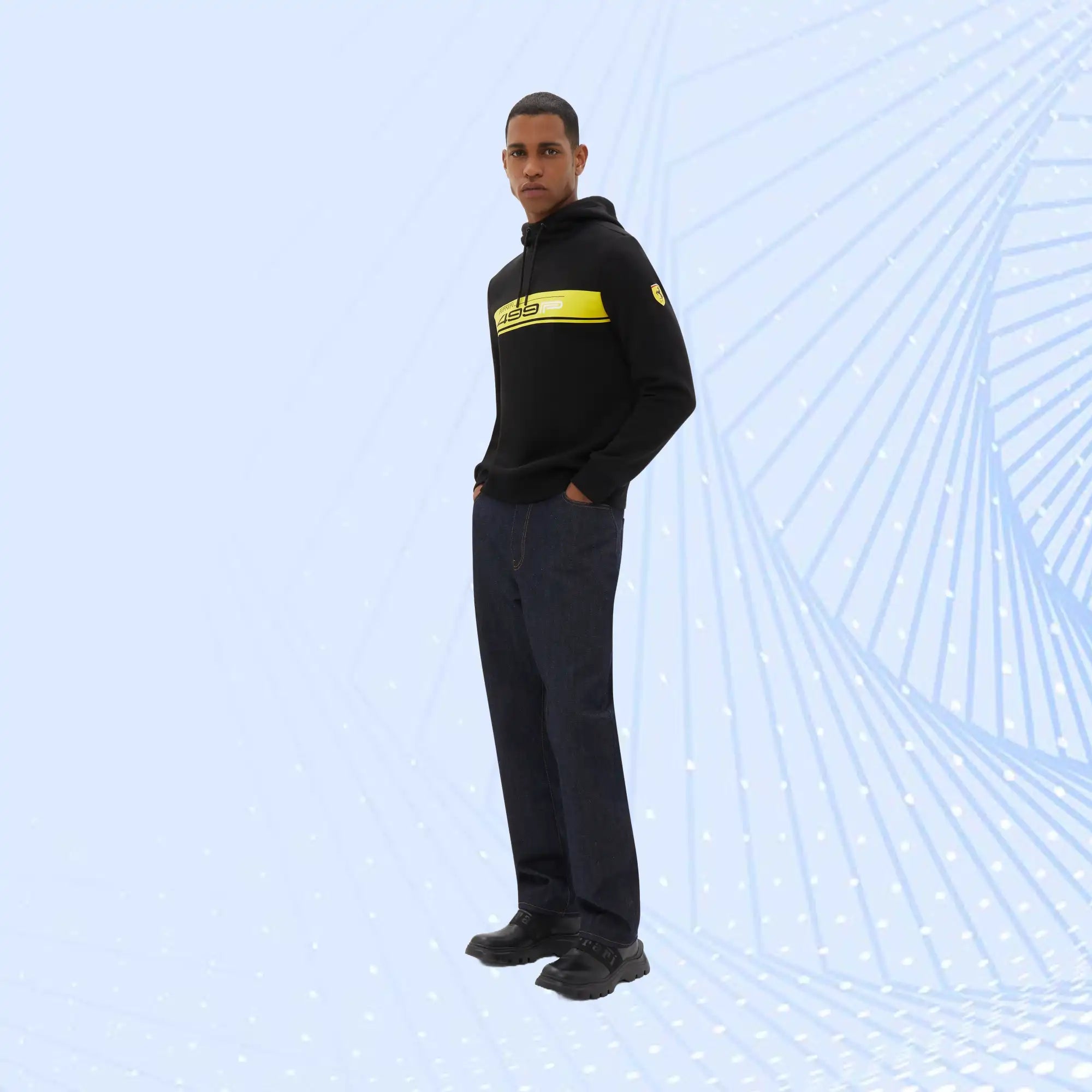 Ferrari 499P Hypercar hooded sweatshirt - view 3