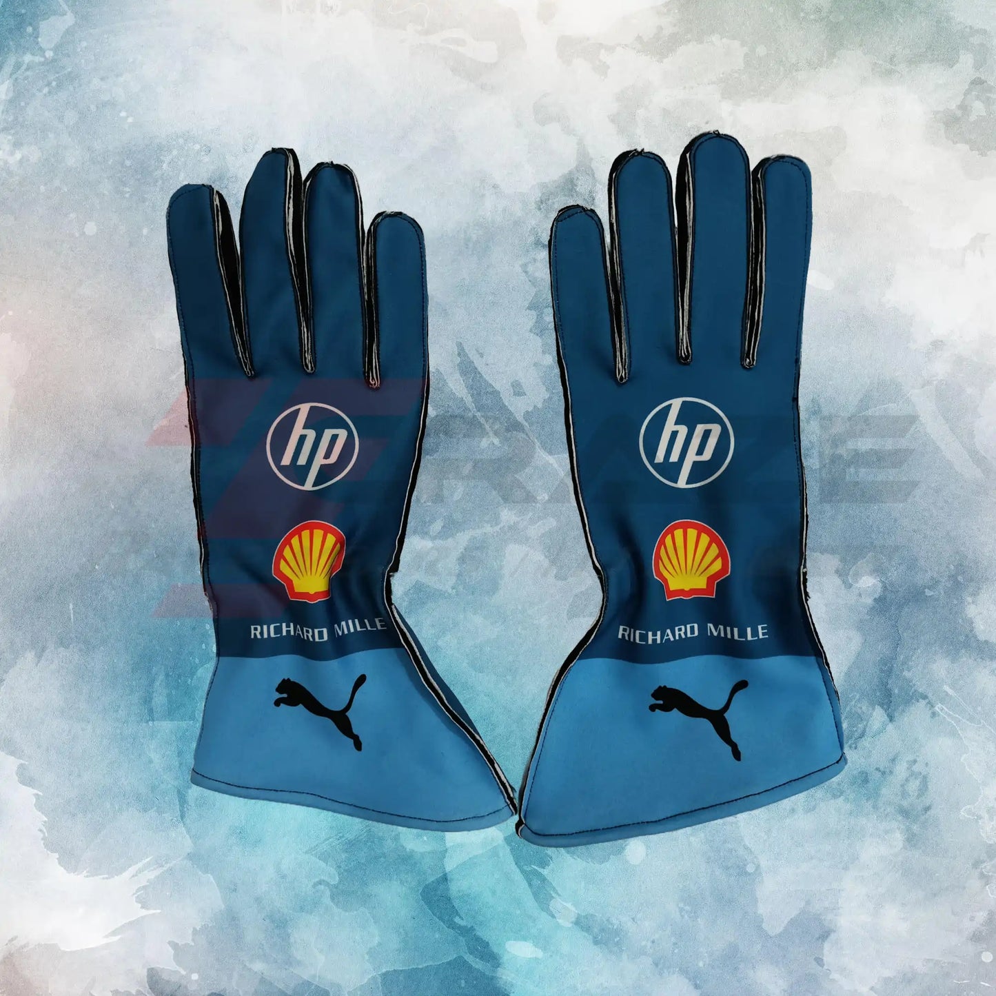 Ferrari Hp 2024 Miami GP Replica Gloves / Ferrari Hp Formula One Racing Replica Gloves - view 2