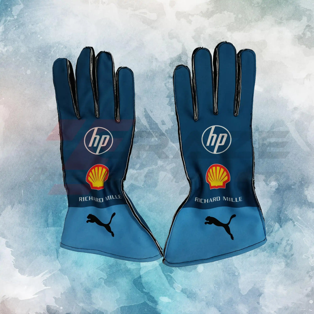 Ferrari Hp 2024 Miami GP Replica Gloves / Ferrari Hp Formula One Racing Replica Gloves - view 2