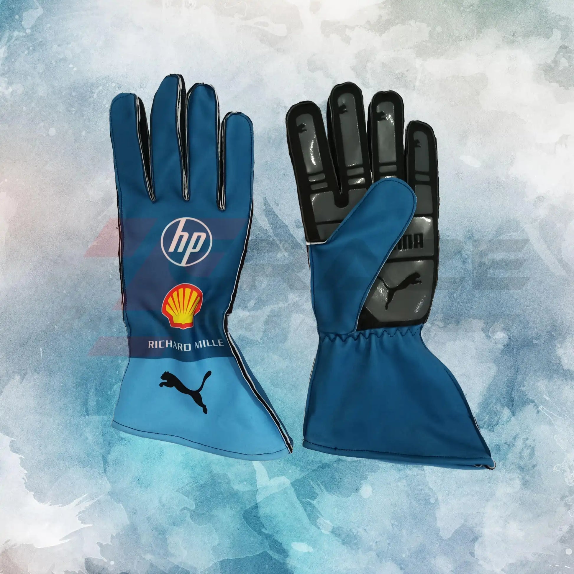 Ferrari Hp 2024 Miami GP Replica Gloves / Ferrari Hp Formula One Racing Replica Gloves - view 3