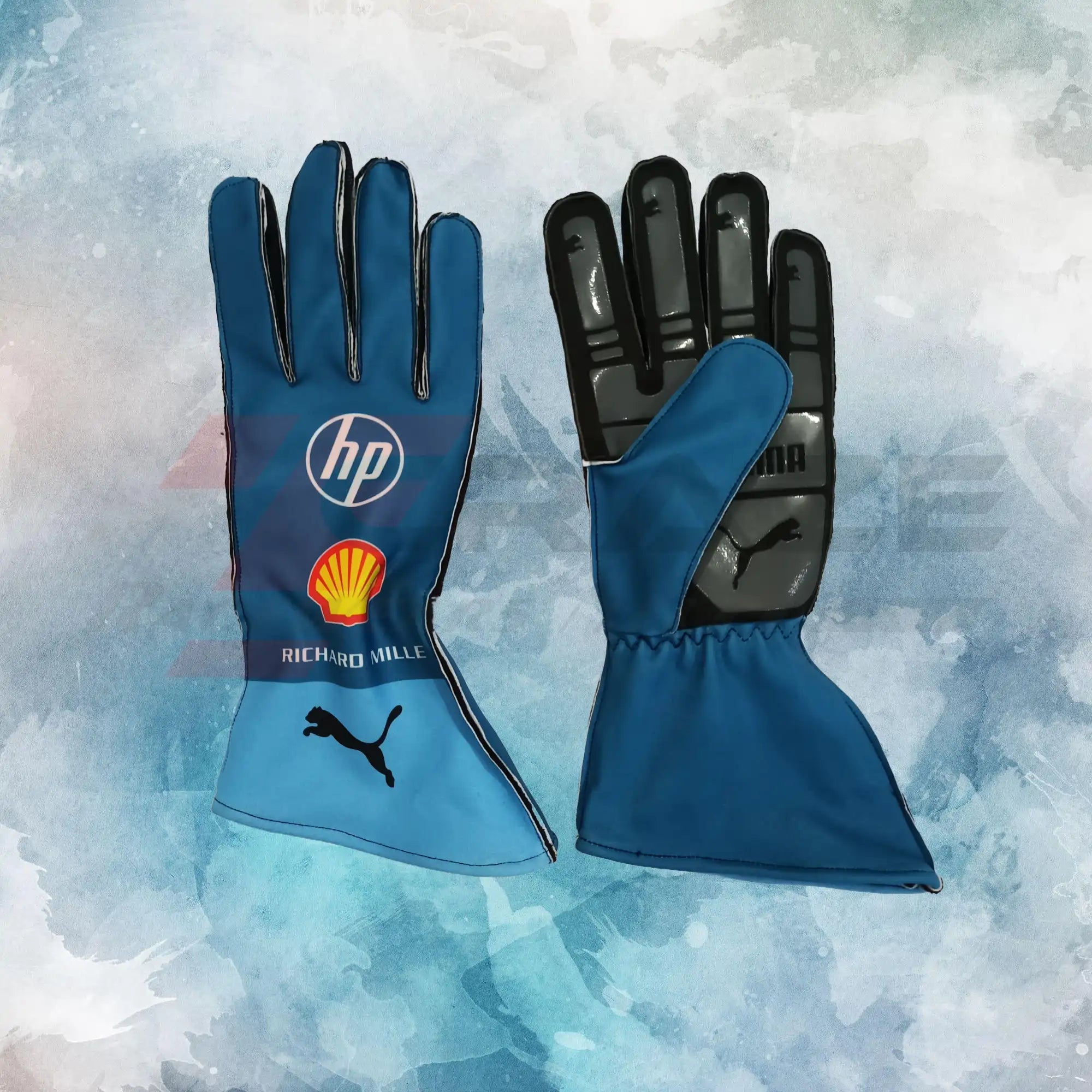 Ferrari Hp 2024 Miami GP Replica Gloves / Ferrari Hp Formula One Racing Replica Gloves - view 3