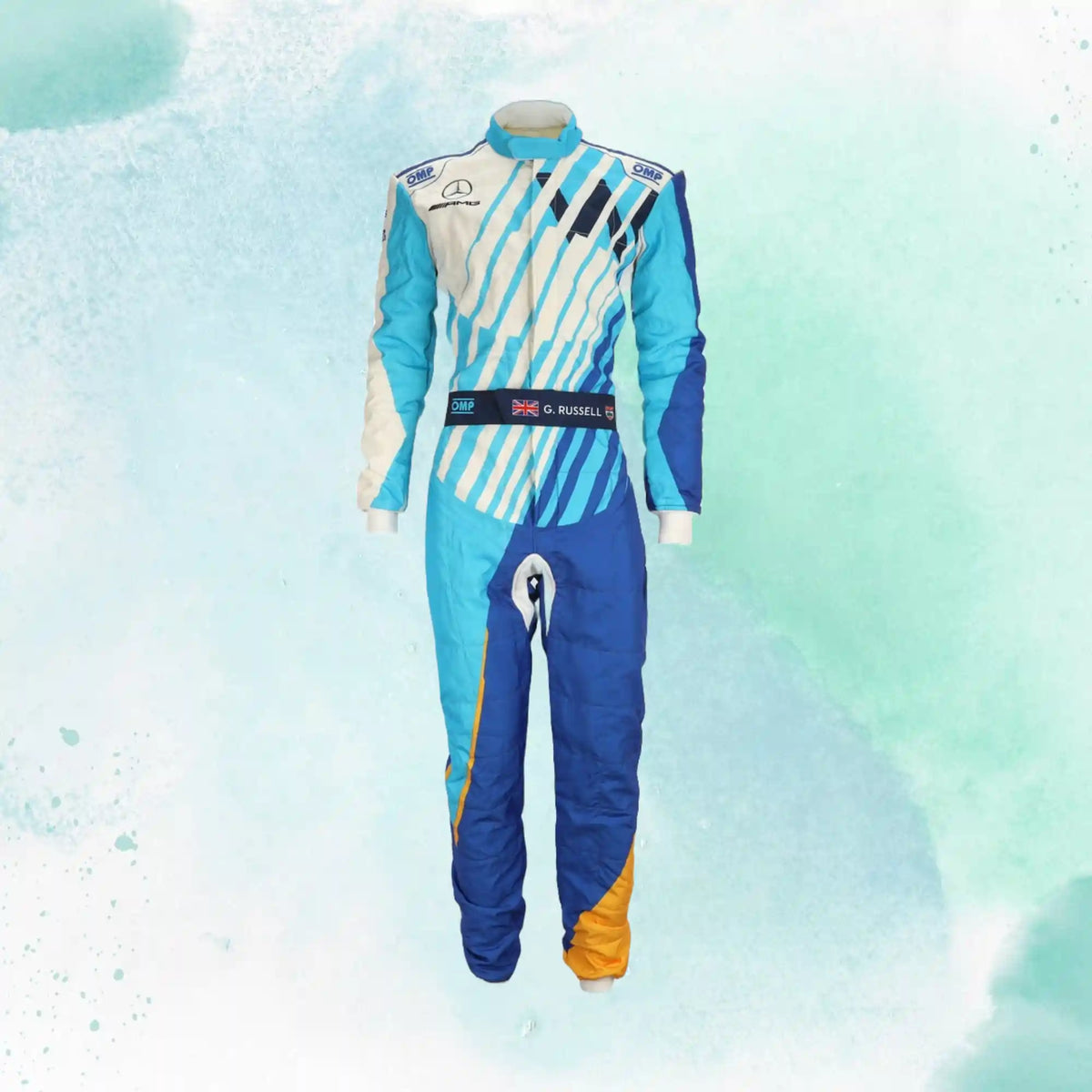 George Russell 2021 Season Williams Racing F1 Team Replica Race Suit - view 1