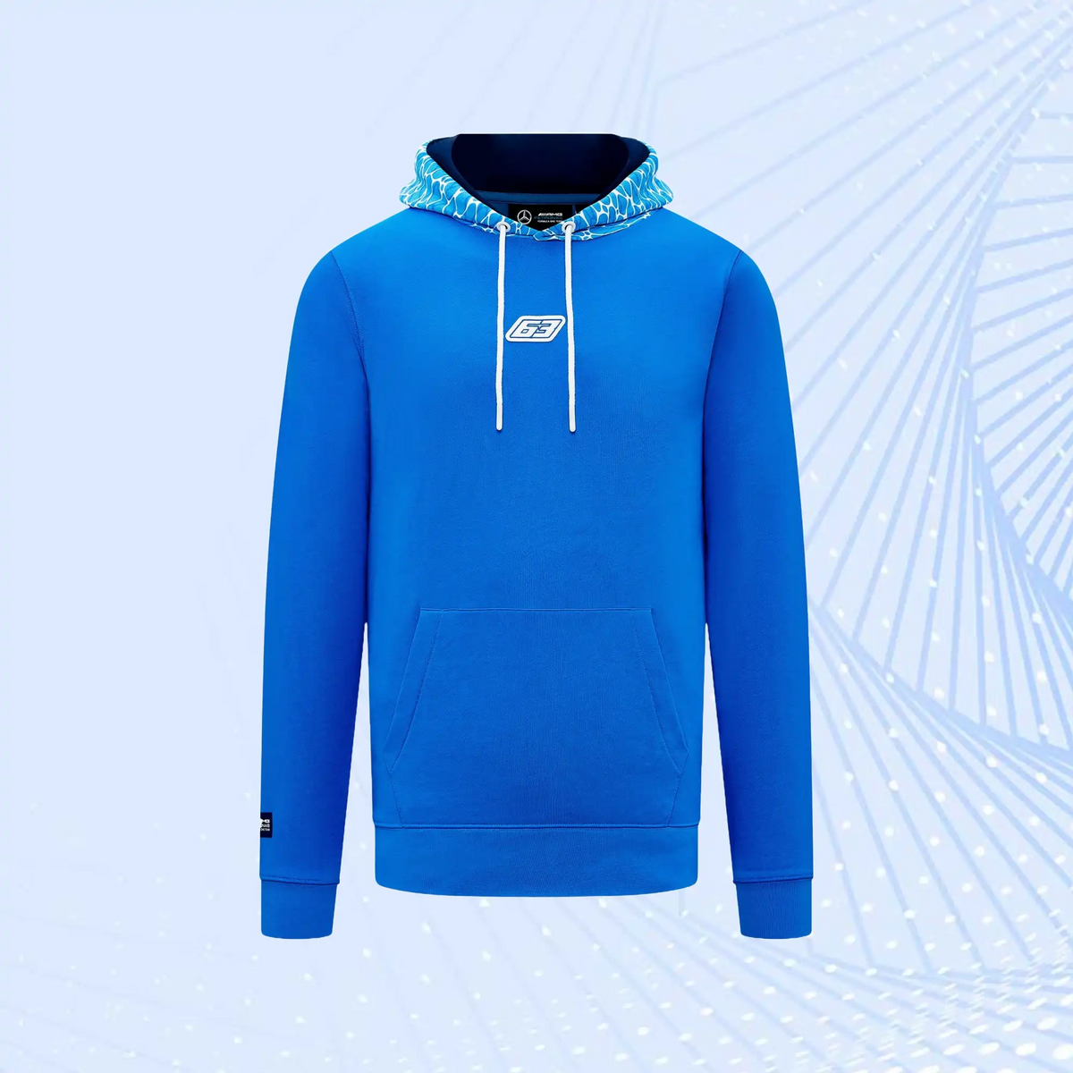 George Russell 2023 F1 Mercedes AMG Petronas Formula 1 Special Edition Hoodie- Miami - view 2