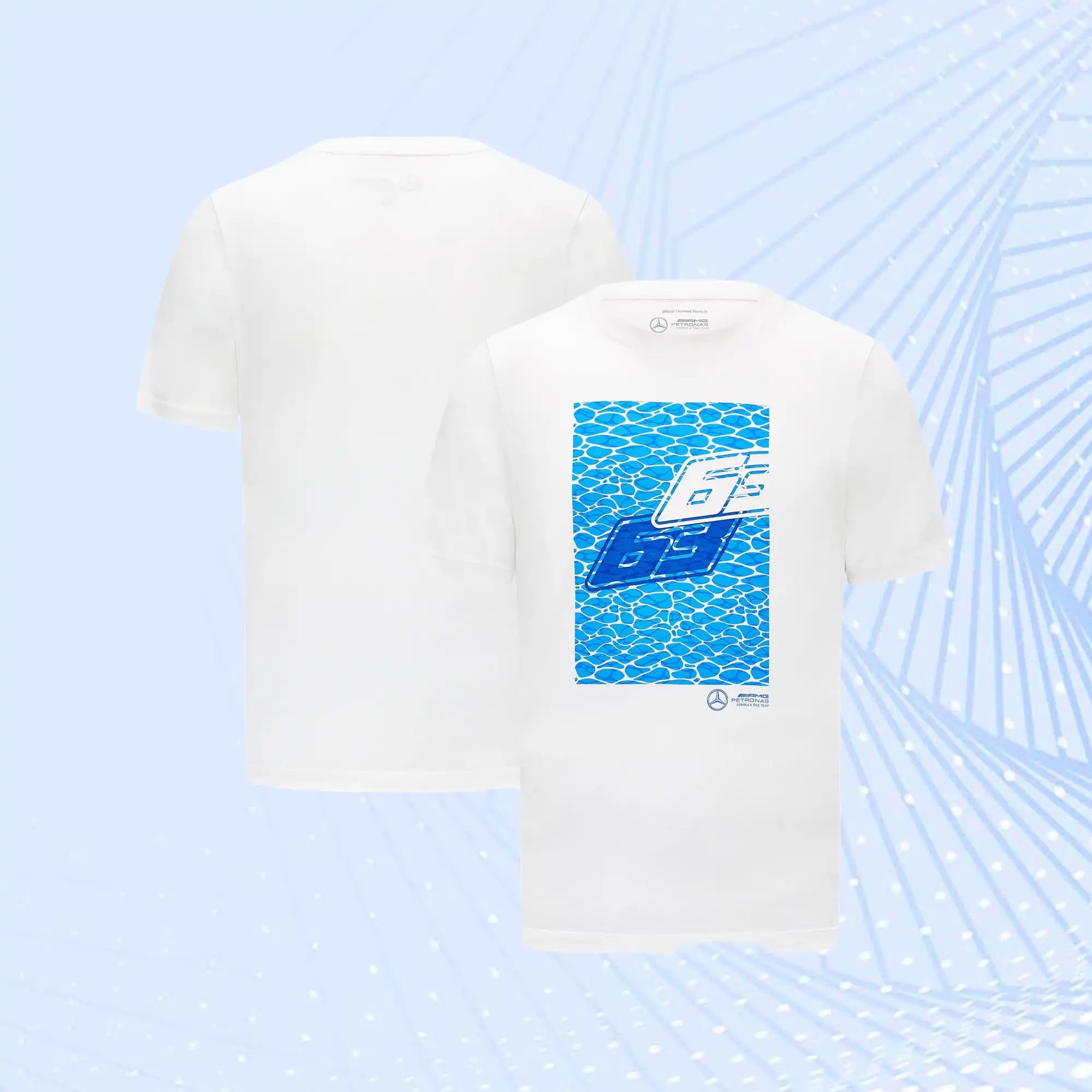 George Russell 2023 Special Edition- Miami Mercedes AMG Petronas T-Shirt - view 1