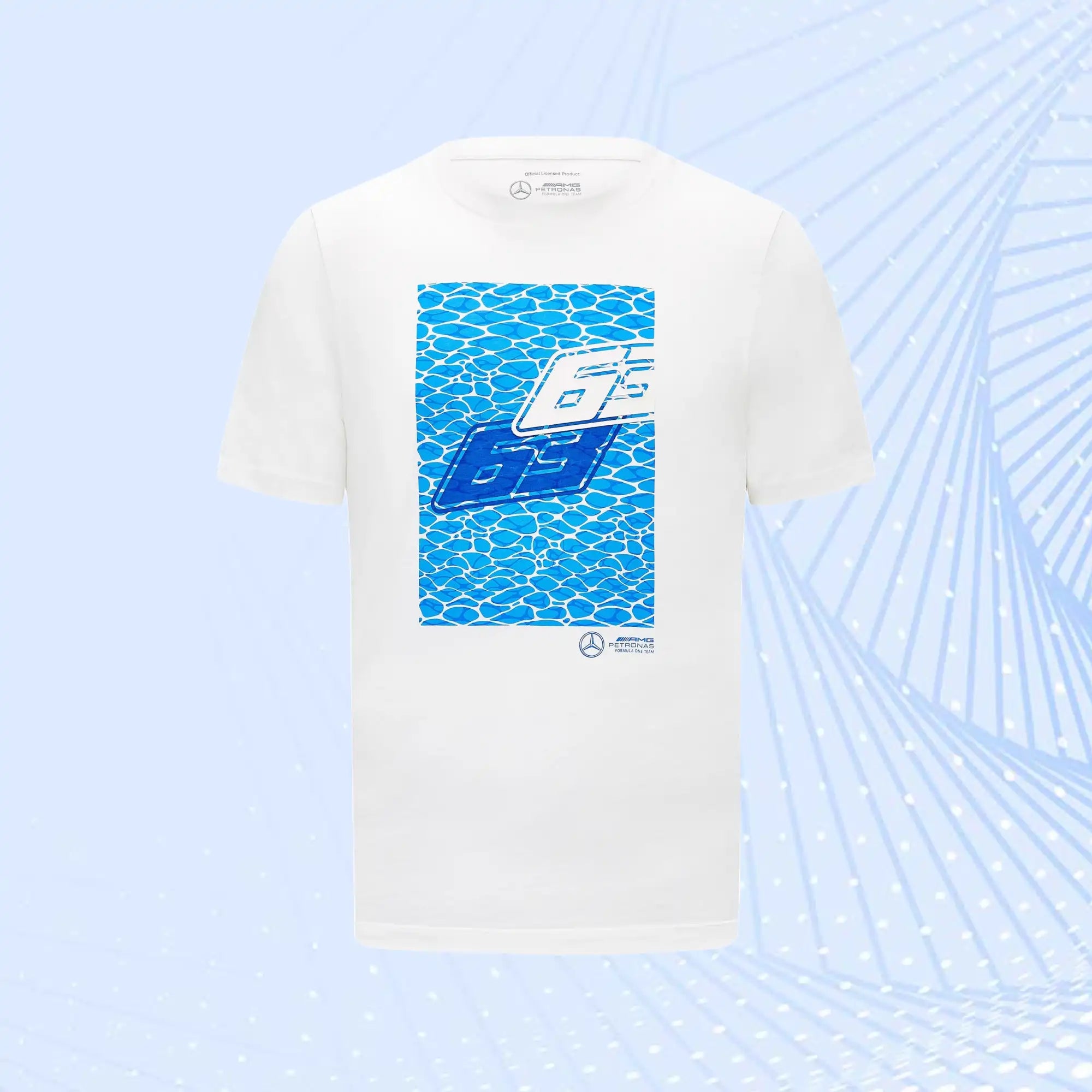 George Russell 2023 Special Edition- Miami Mercedes AMG Petronas T-Shirt - view 2