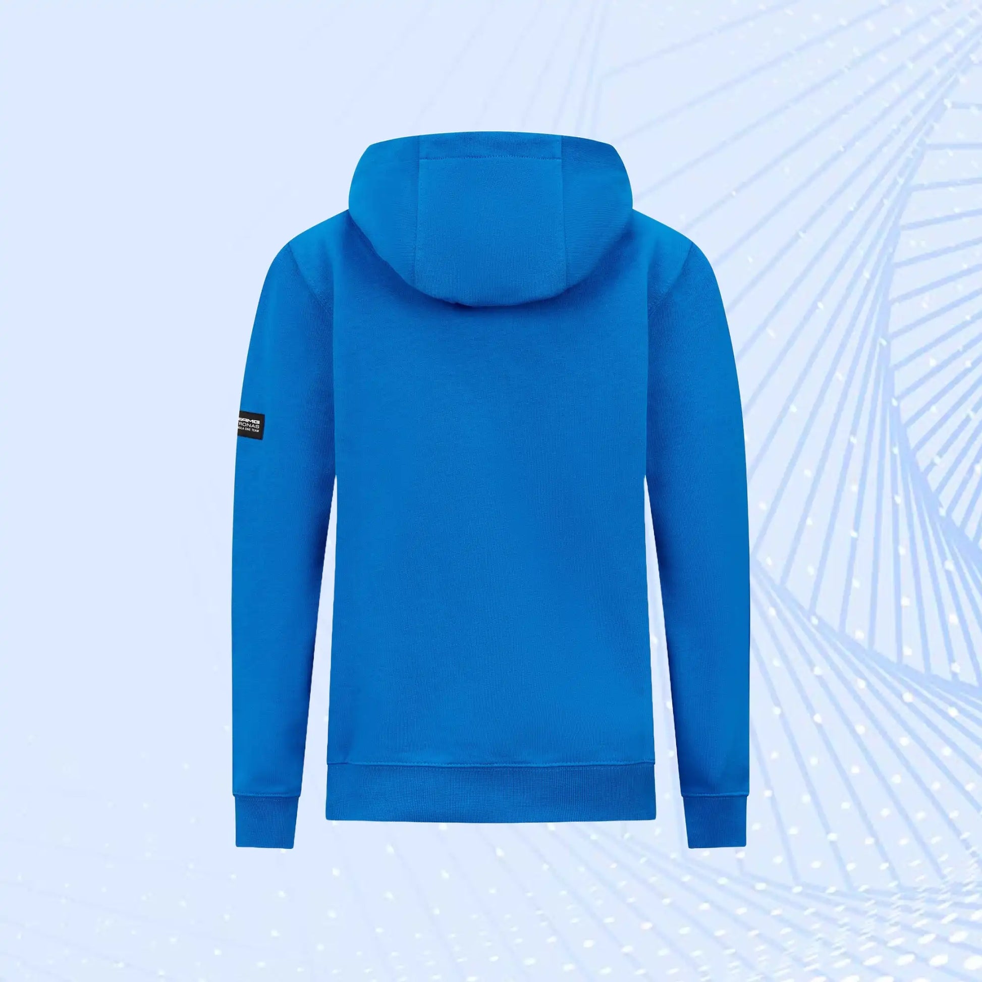 George Russell 63 F1 Mercedes AMG Petronas Formula 1 Hooded Sweat- Blue - view 3
