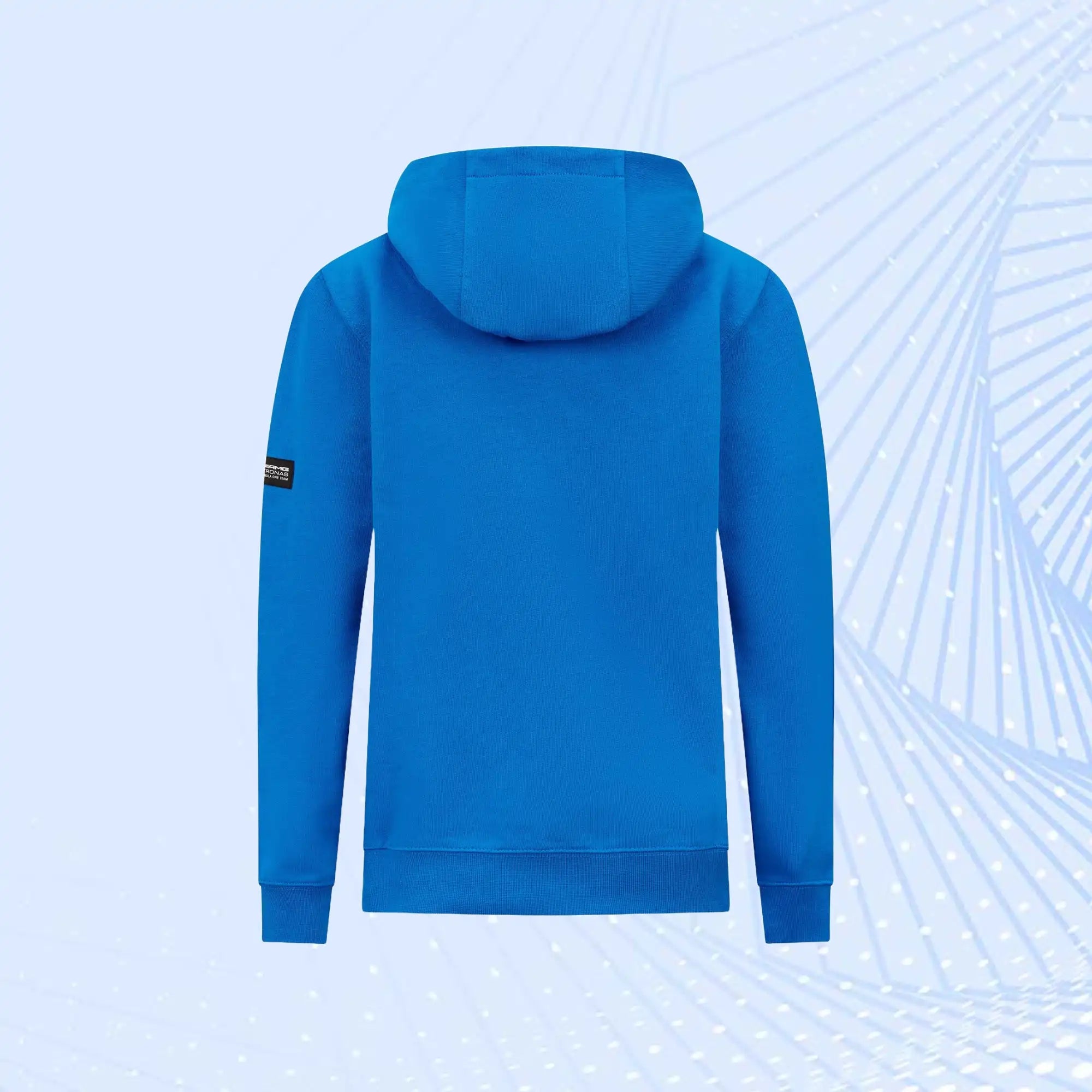 George Russell 63 F1 Mercedes AMG Petronas Formula 1 Hooded Sweat- Blue - view 3