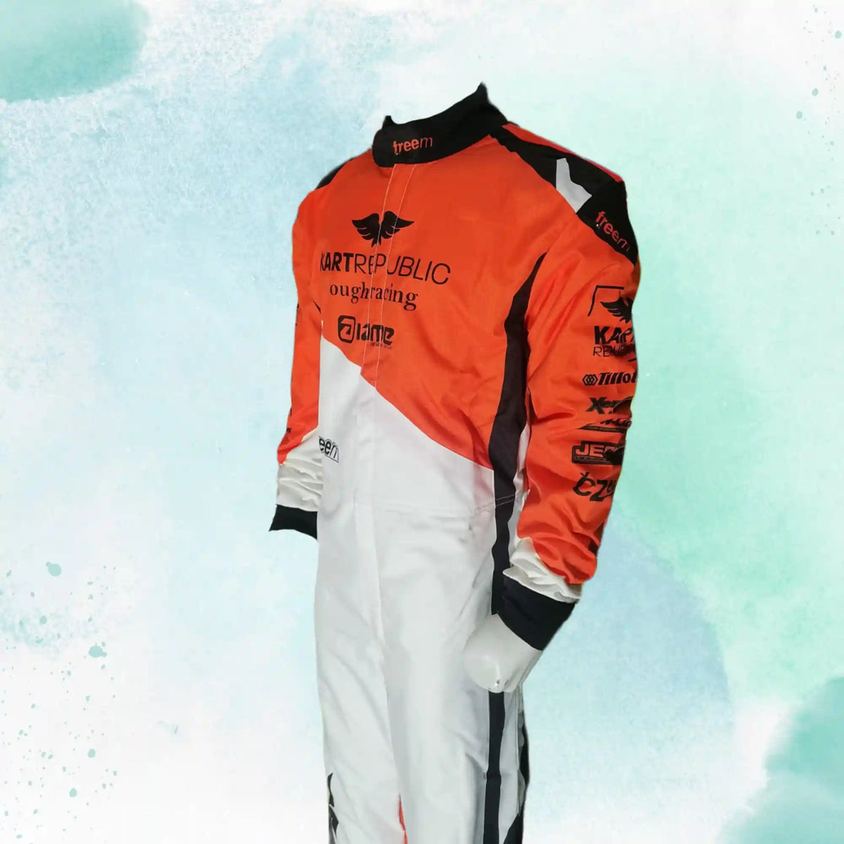 Kart Republic Overall Go Kart Driver Replica Race Suit Sublimation Printed - view 4