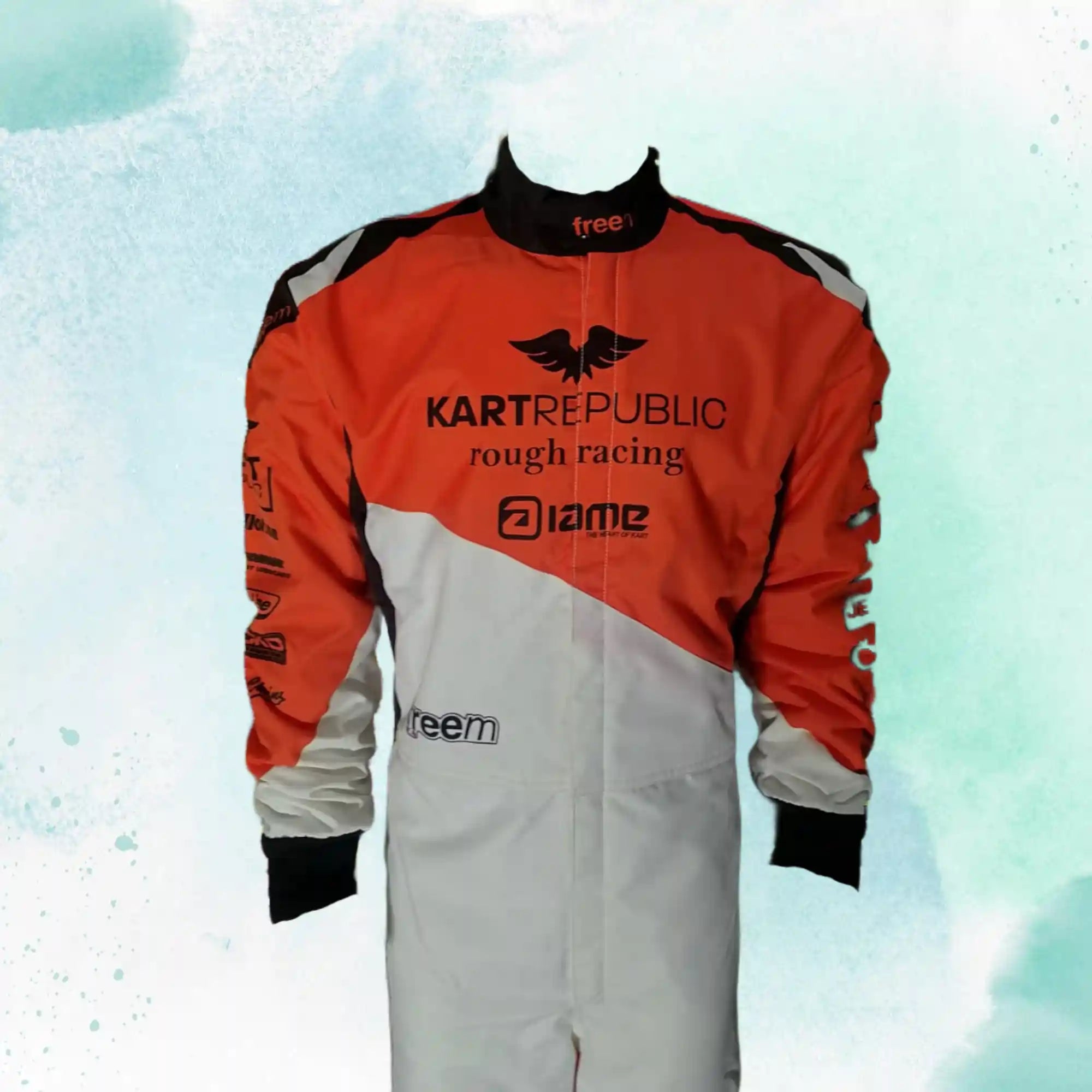 Kart Republic Overall Go Kart Driver Replica Race Suit Sublimation Printed - view 5