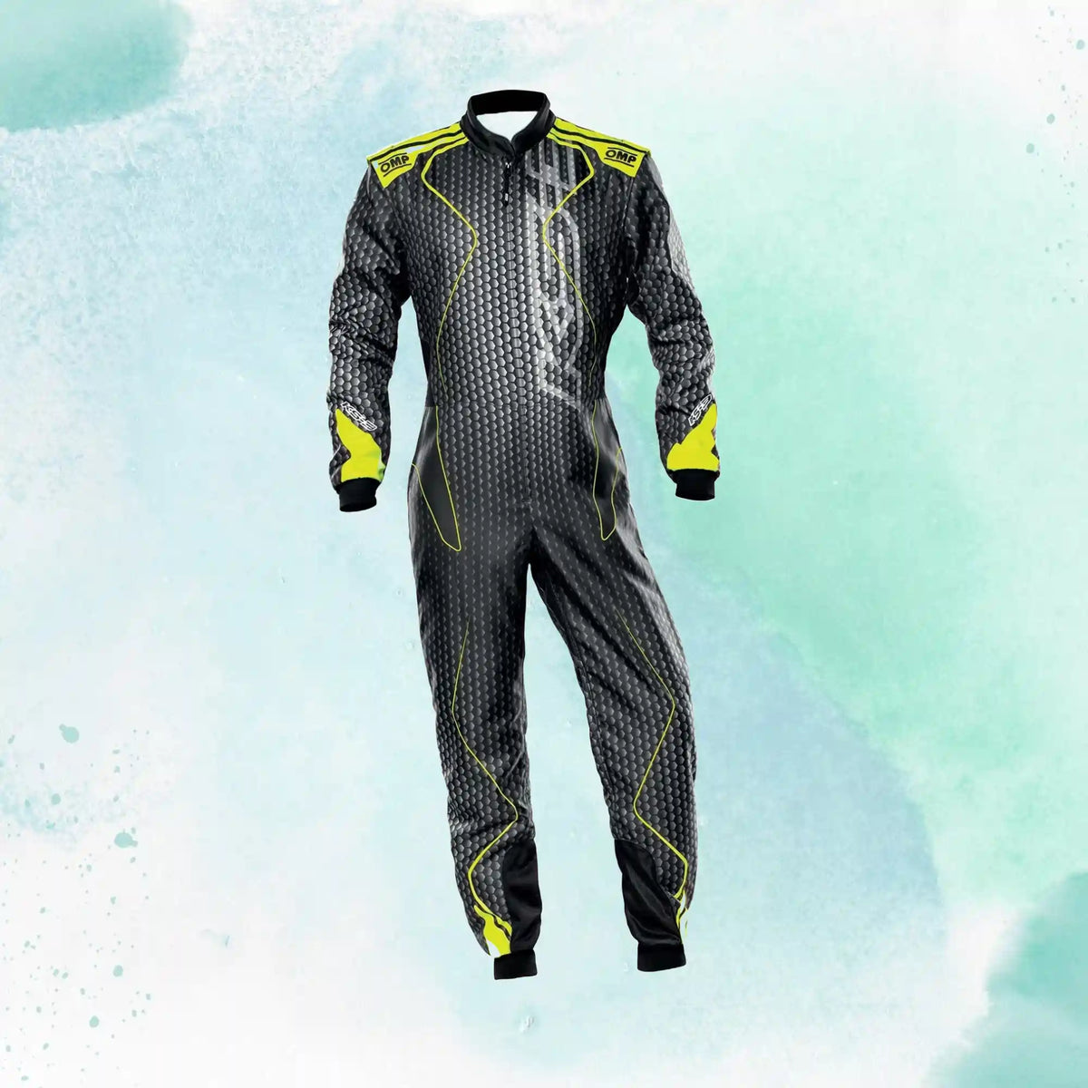 KS-3 ART Kart Suit- Karting Suit OMP Replica Racing Sublimation Printed Suit - view 1