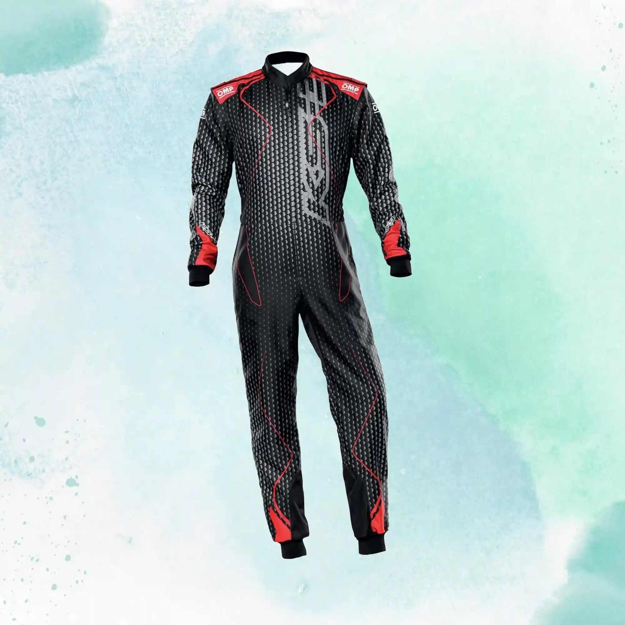 KS-3 ART Kart Suit- Karting Suit OMP Replica Racing Sublimation Printed Suit - view 5