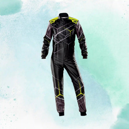 KS ART SUIT- Karting Suit OMP Replica Racing Sublimation Printed Suit - view 1