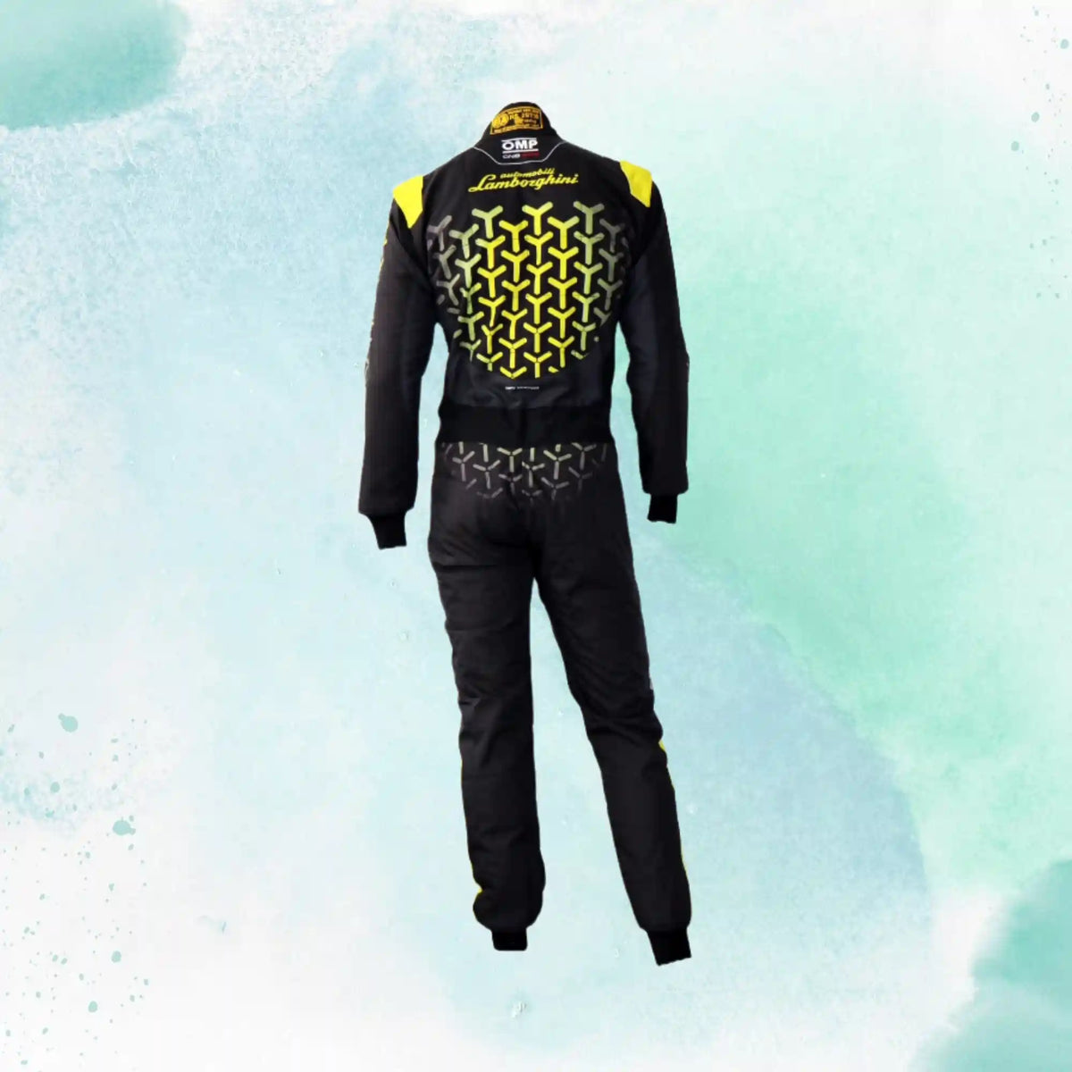Lamborghini Overall OMP Go Kart Replica Racing Sublimation Printed Suit - view 2