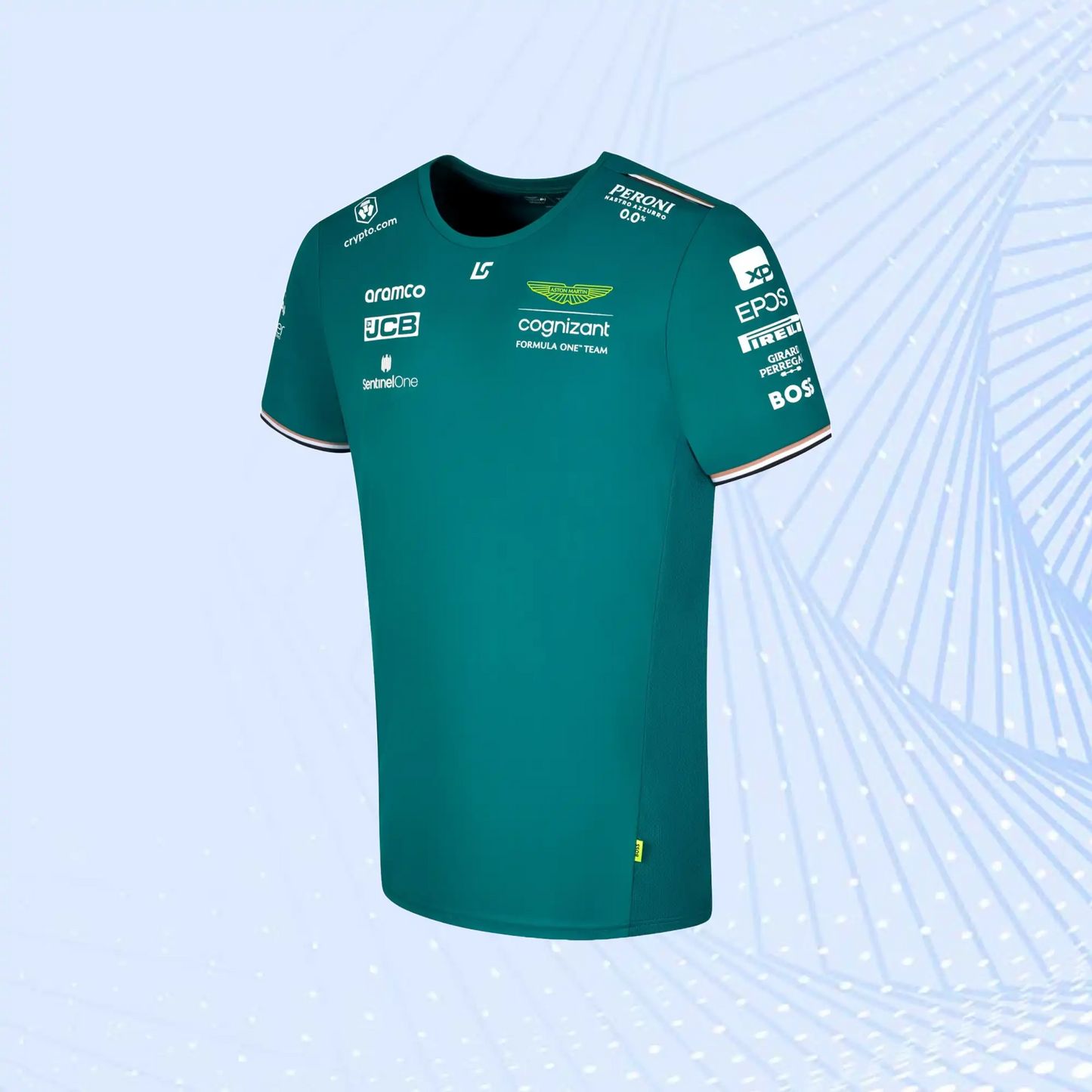 Lance Stroll 2023 Official Aston Martin Aramco Cognizant F1 Team Driver T-Shirt - view 2