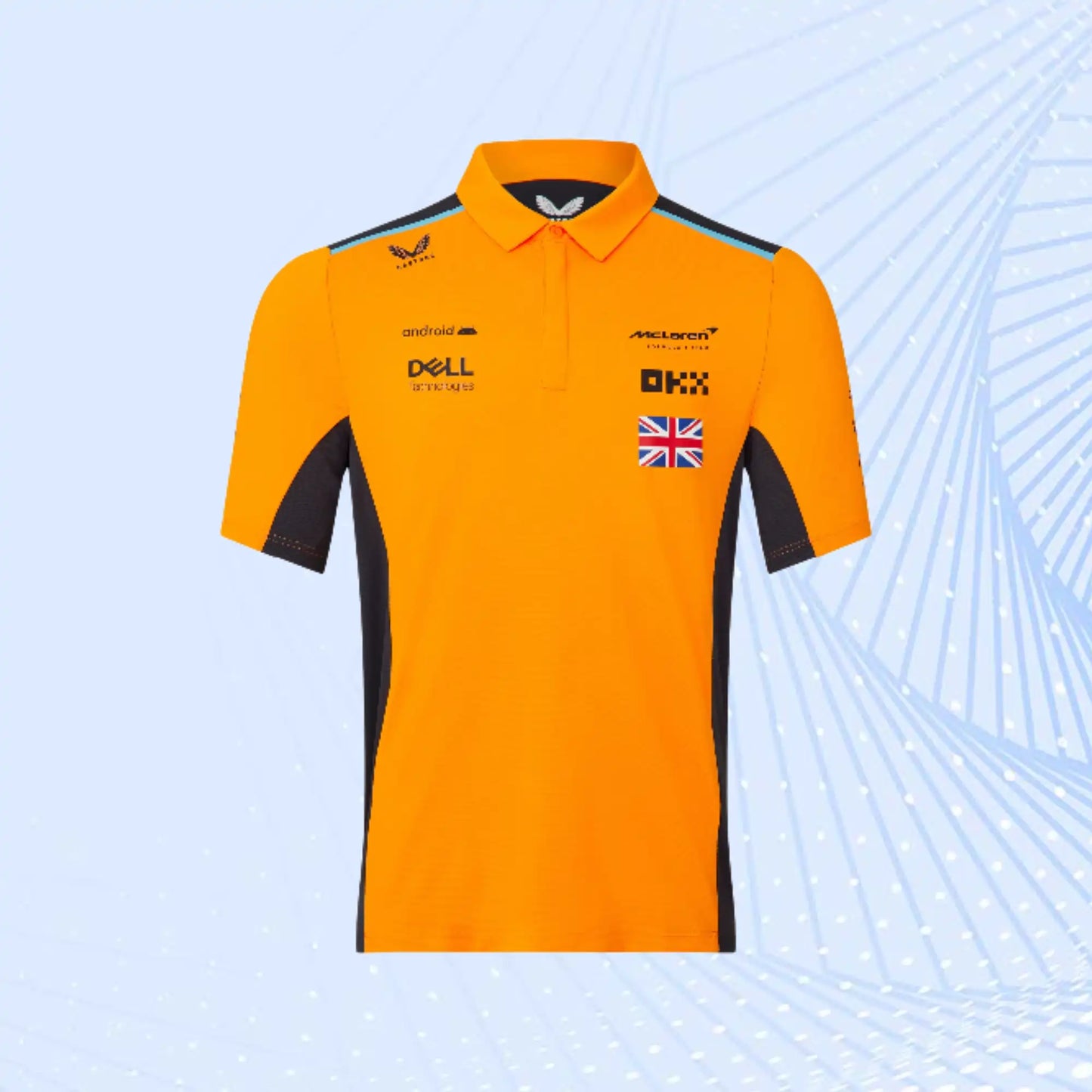 Lando Norris McLaren 2023 F1 Team Driver Polo - view 2