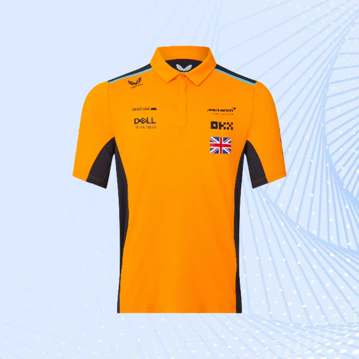Lando Norris McLaren 2023 F1 Team Driver Polo - view 2