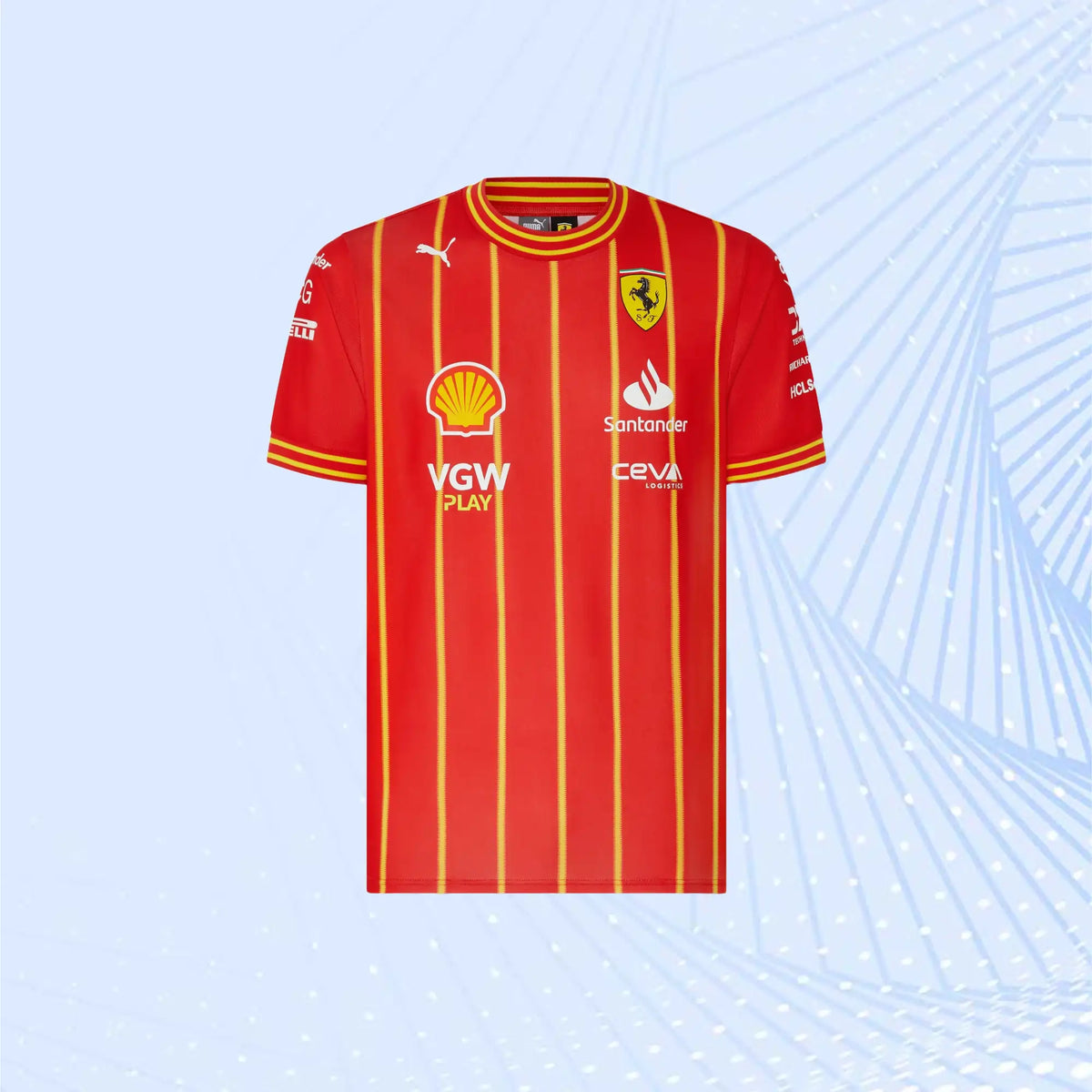 Leclerc Puma Football Shirt for Scuderia Ferrari- Austrian Special Edition - view 1