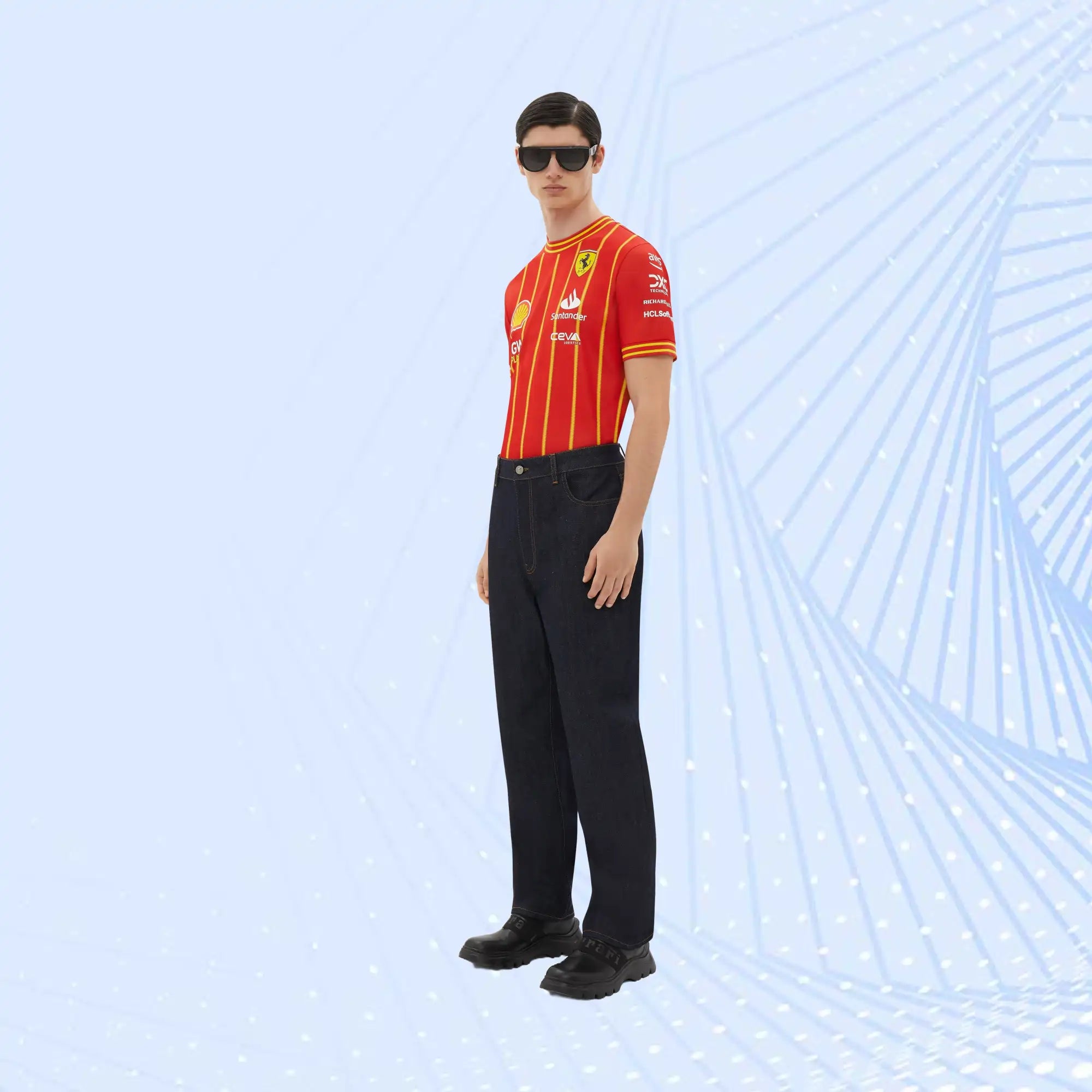 Leclerc Puma Football Shirt for Scuderia Ferrari- Austrian Special Edition - view 3