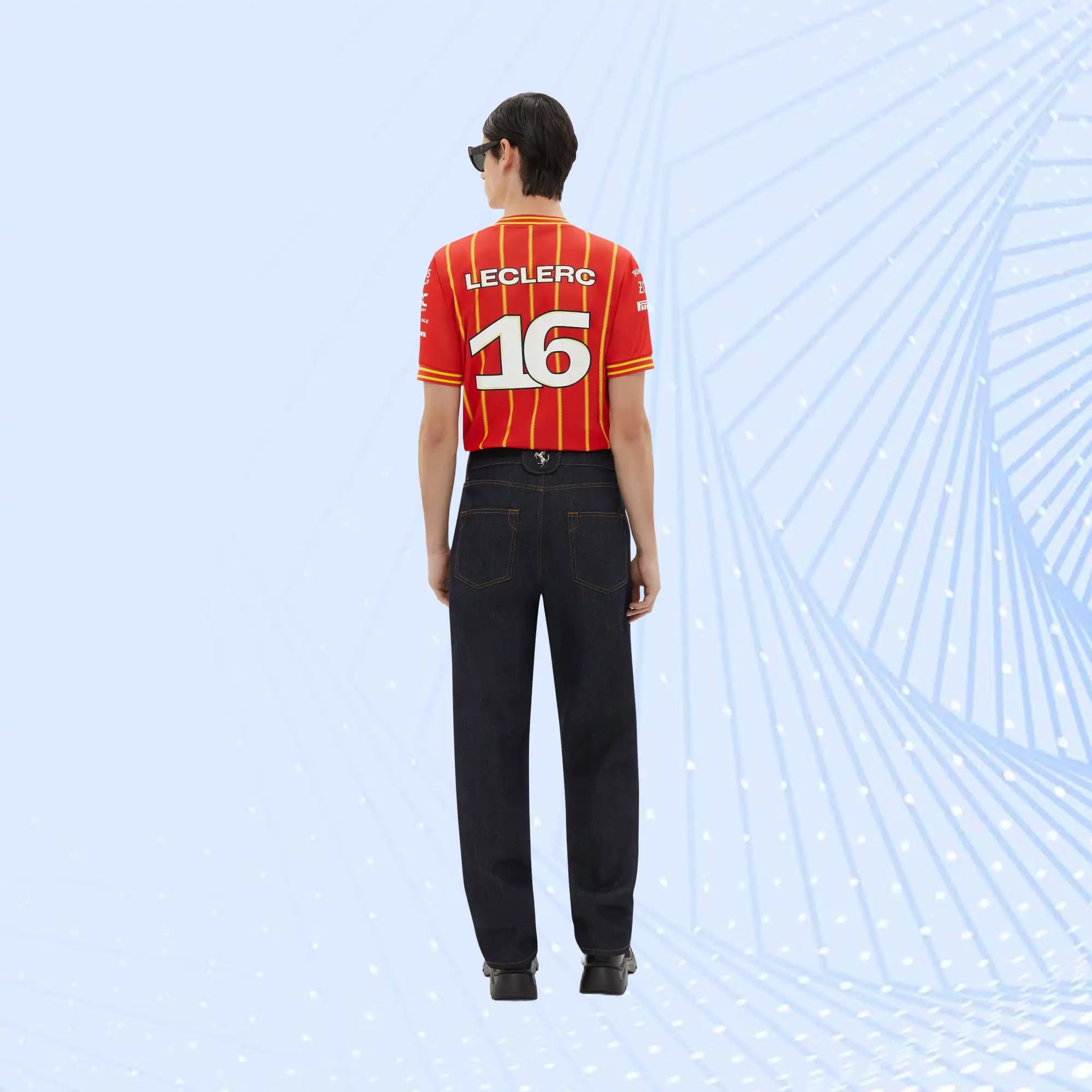 Leclerc Puma Football Shirt for Scuderia Ferrari- Austrian Special Edition - view 4