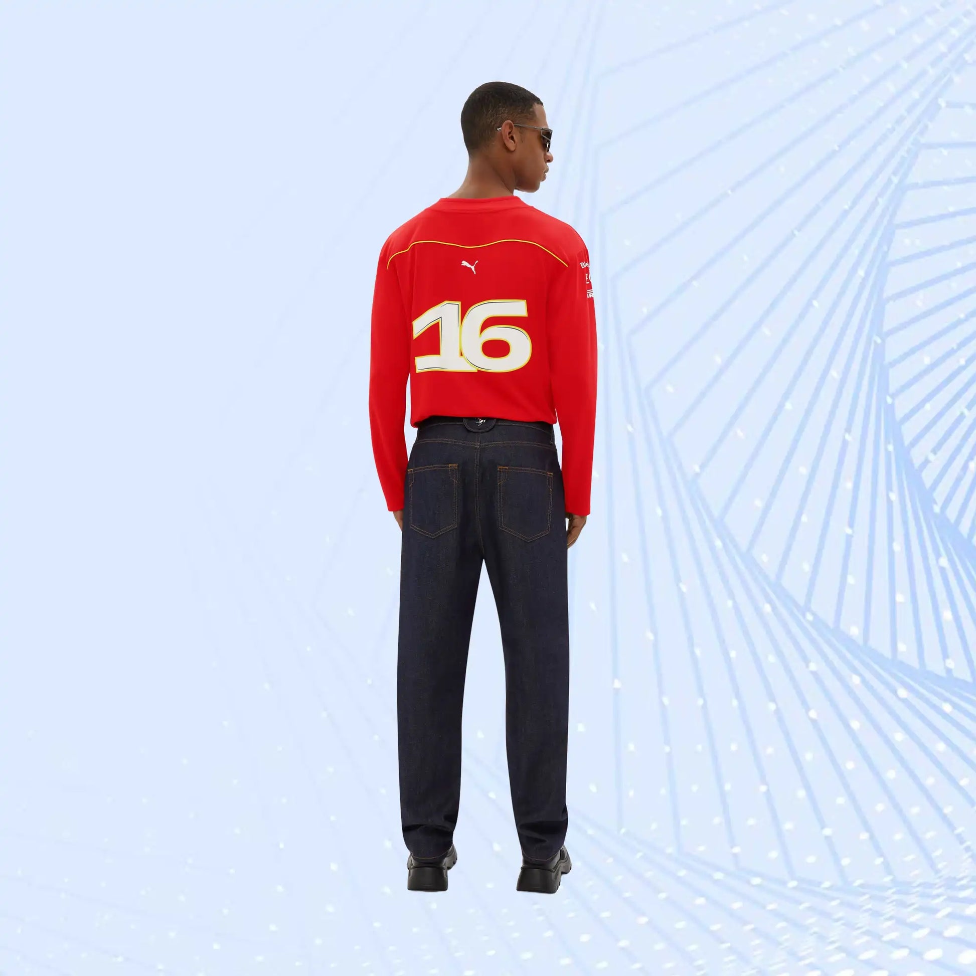 Leclerc Puma Hockey Jersey for Scuderia Ferrari- Canada Special Edition - view 4