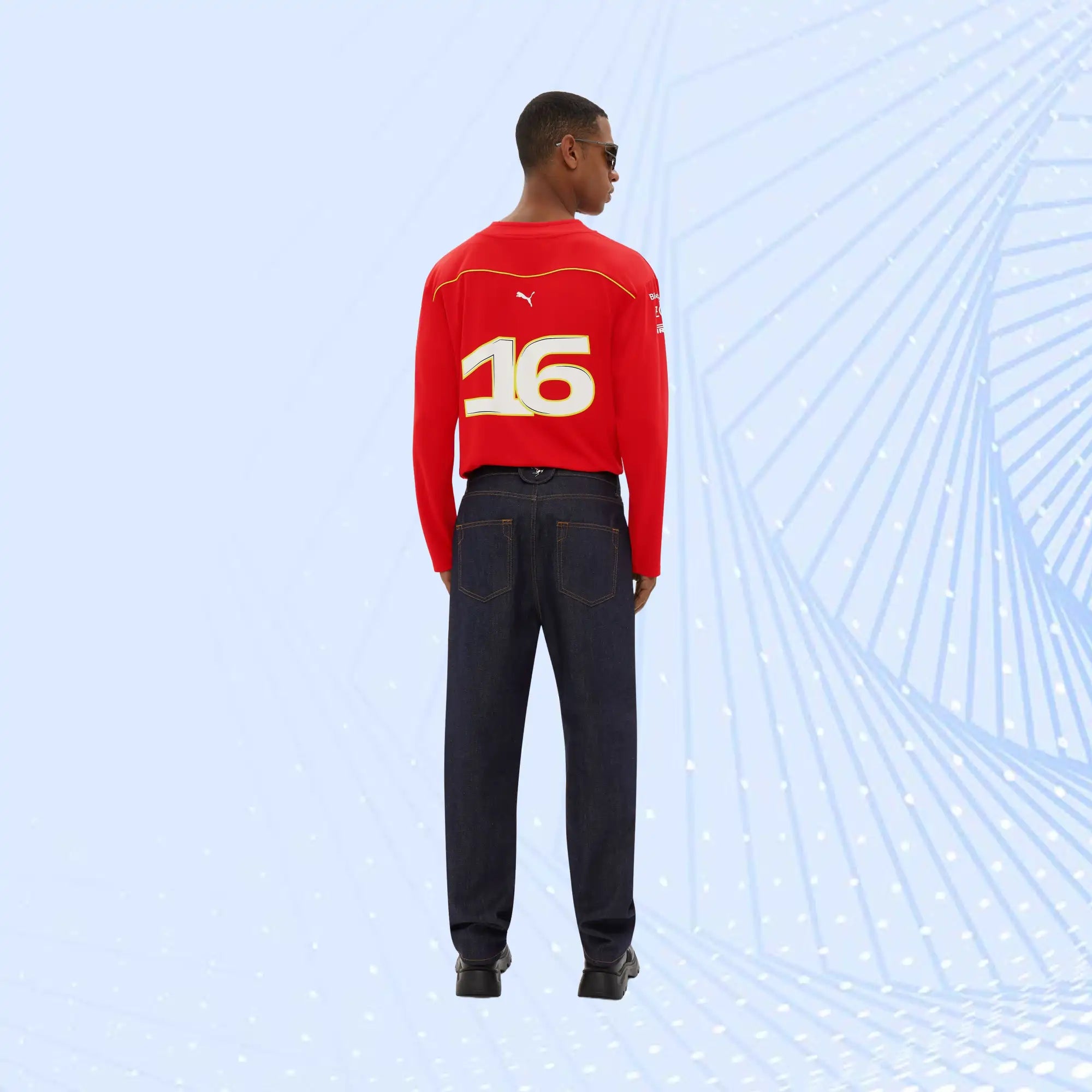 Leclerc Puma Hockey Jersey for Scuderia Ferrari- Canada Special Edition - view 4