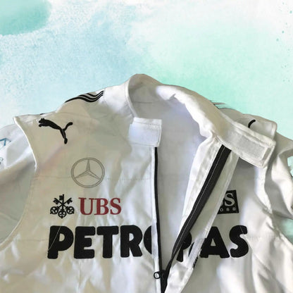 Lewis Hamilton 2017 Mercedes AMG Petronas Replica Embroidered Replica Race Suit - view 3