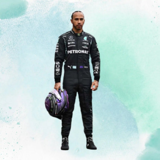 Lewis Hamilton 2020 F1 Mercedes Benz AMG Replica Racing Suit - view 1