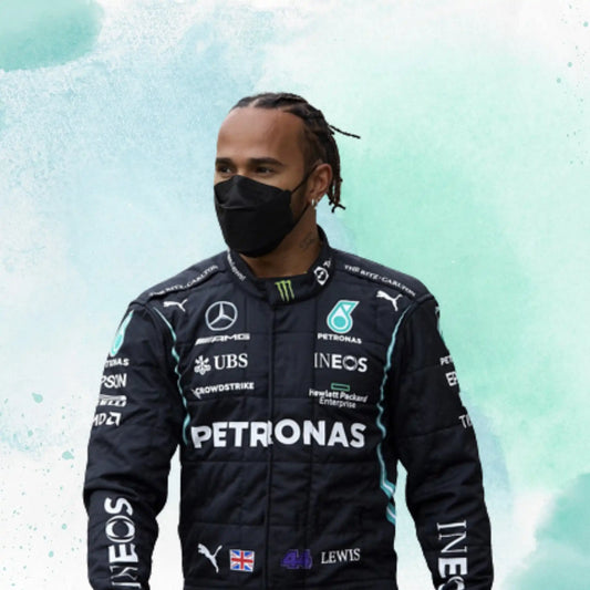 Lewis Hamilton 2020 F1 Mercedes Benz AMG Replica Racing Suit - view 2