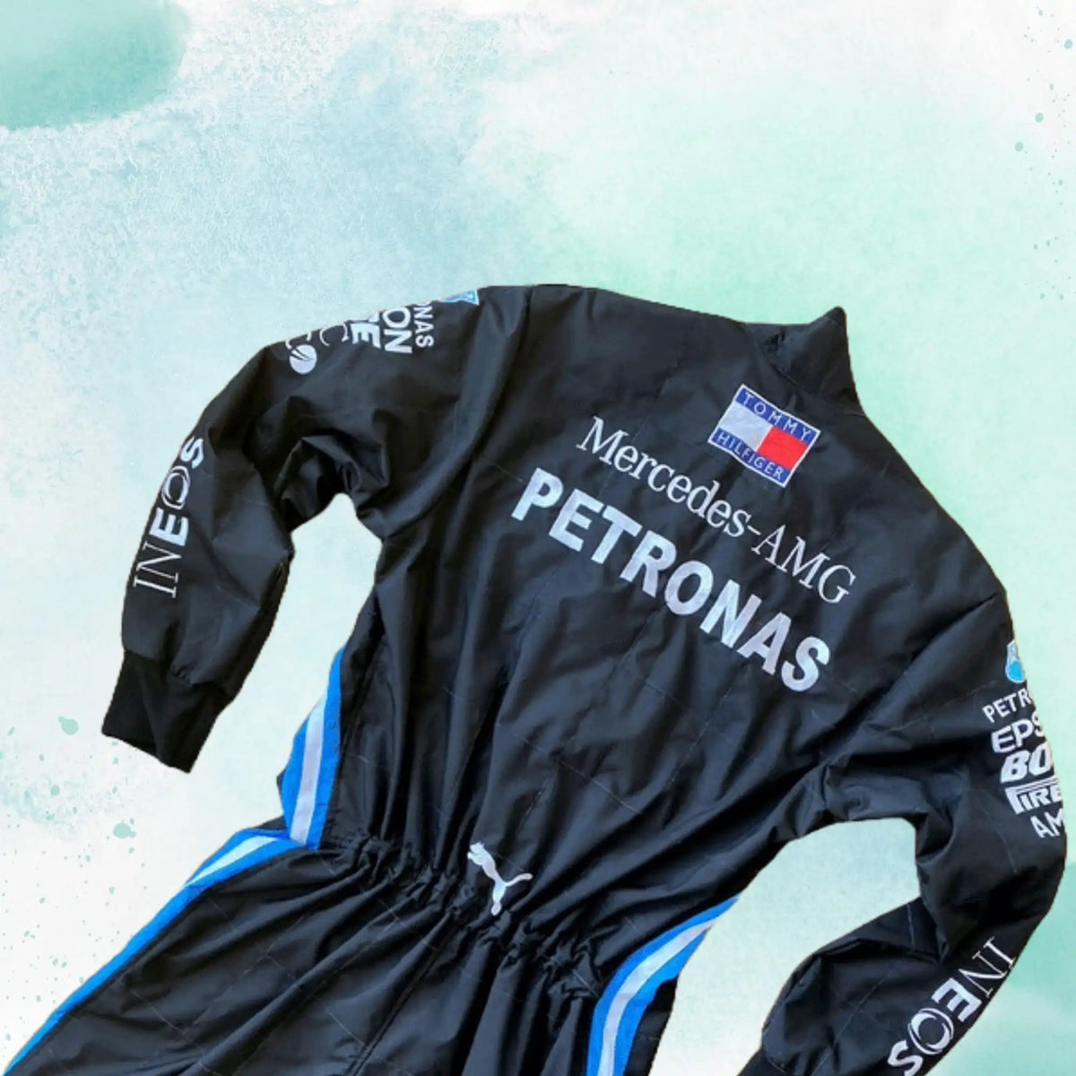 Lewis Hamilton 2020 F1 Replica Embroidery Race Suit - view 2