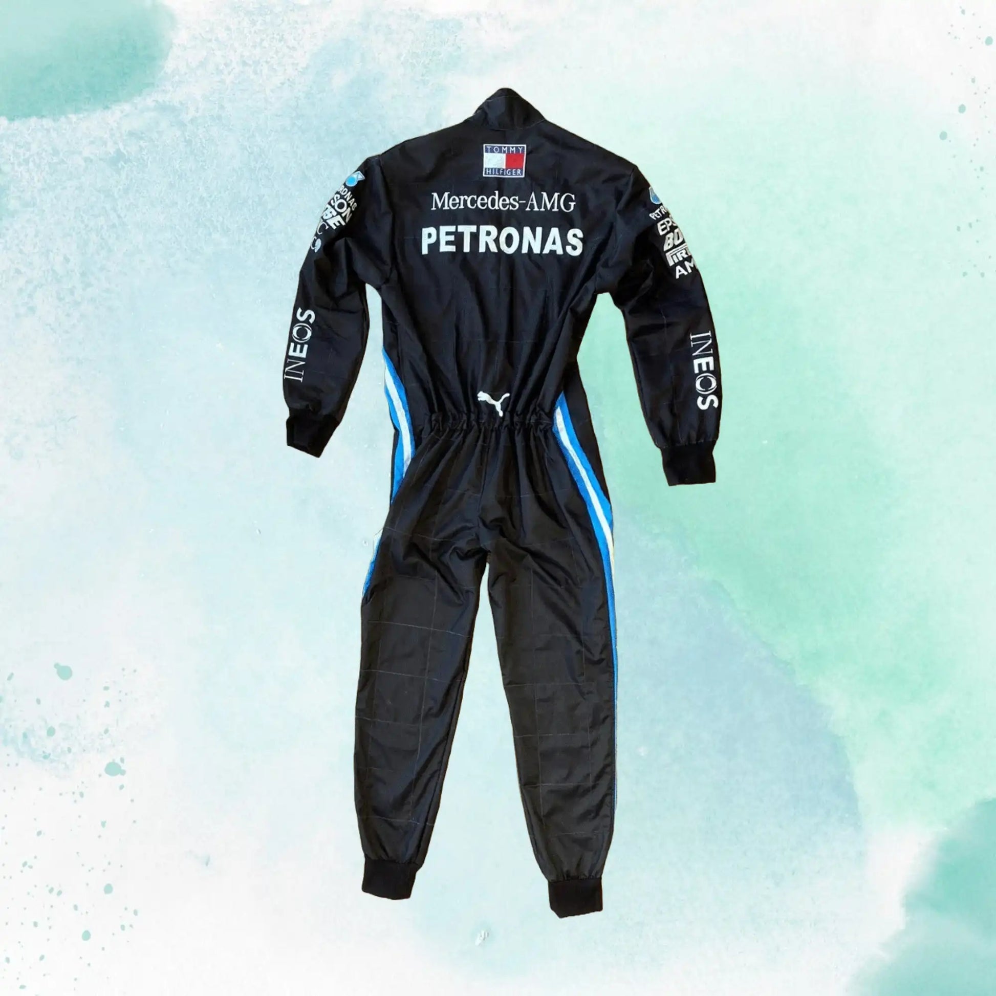 Lewis Hamilton 2022 F1 Mercedes AMG Petronas Replica Embroidery Race Suit - view 4
