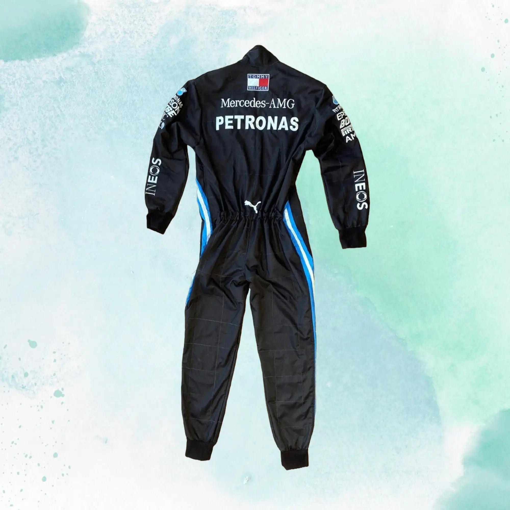 Lewis Hamilton 2022 F1 Mercedes AMG Petronas Replica Embroidery Race Suit - view 4