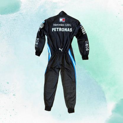Lewis Hamilton 2022 F1 Mercedes AMG Petronas Replica Embroidery Race Suit - view 4
