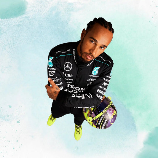 Lewis Hamilton 2024 Mercedes AMG F1 Replica Racing Suit - view 2