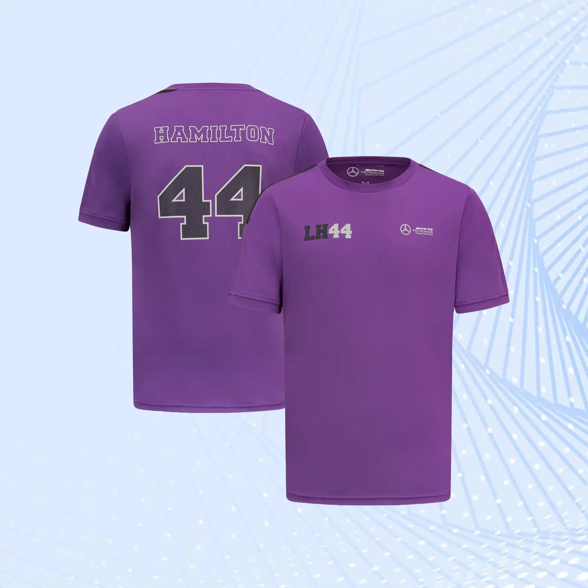 Lewis Hamilton 44 Mercedes AMG Petronas F1 Sports T-Shirt - view 1