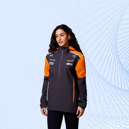 McLaren 2024 Official Teamwear Lightweight Rain Jacket Formula 1 - view 4