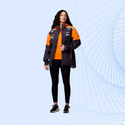 McLaren 2024 Official Teamwear Lightweight Rain Jacket Formula 1 - view 6