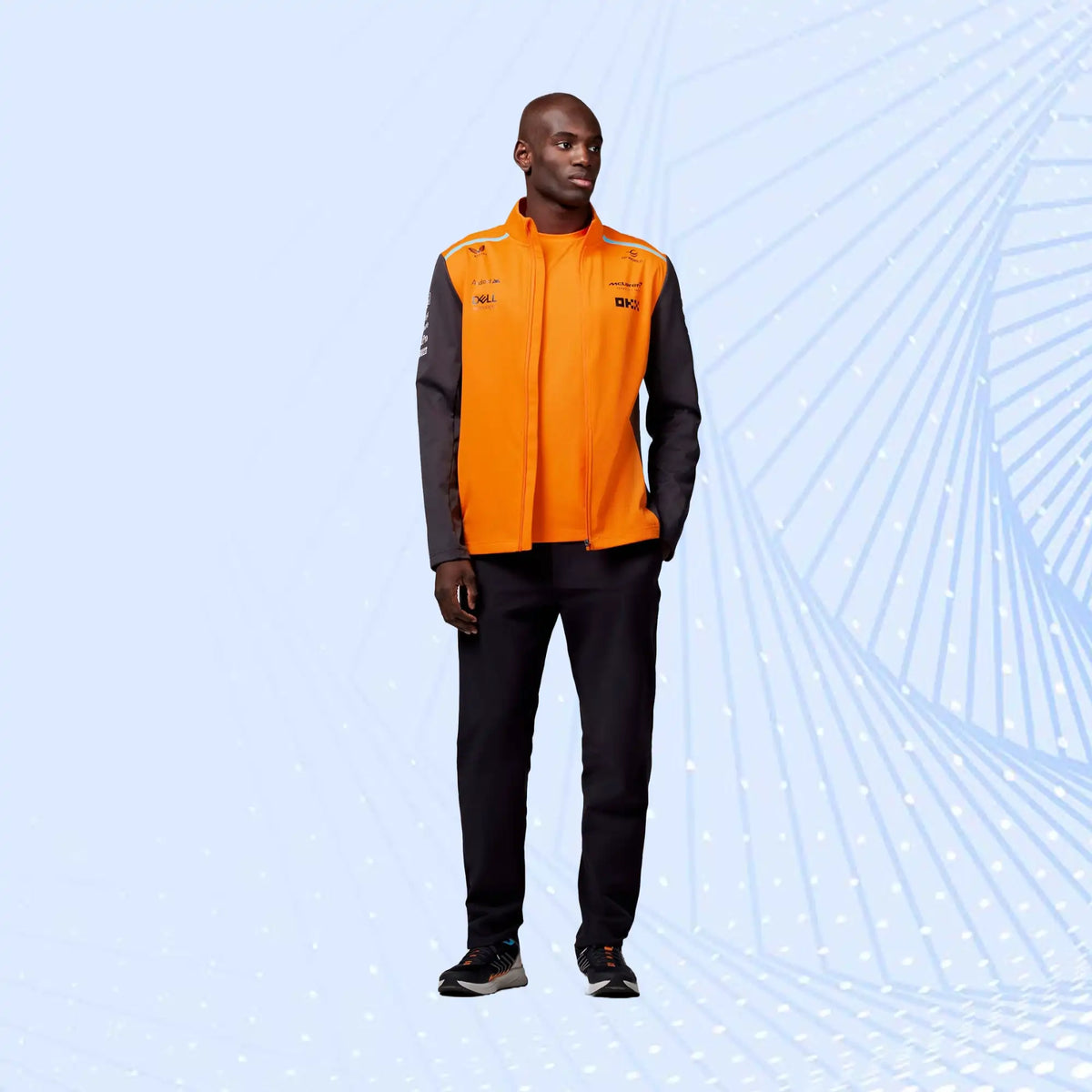McLaren 2024 Official Teamwear Soft Shell Jacket Formula 1 - view 3
