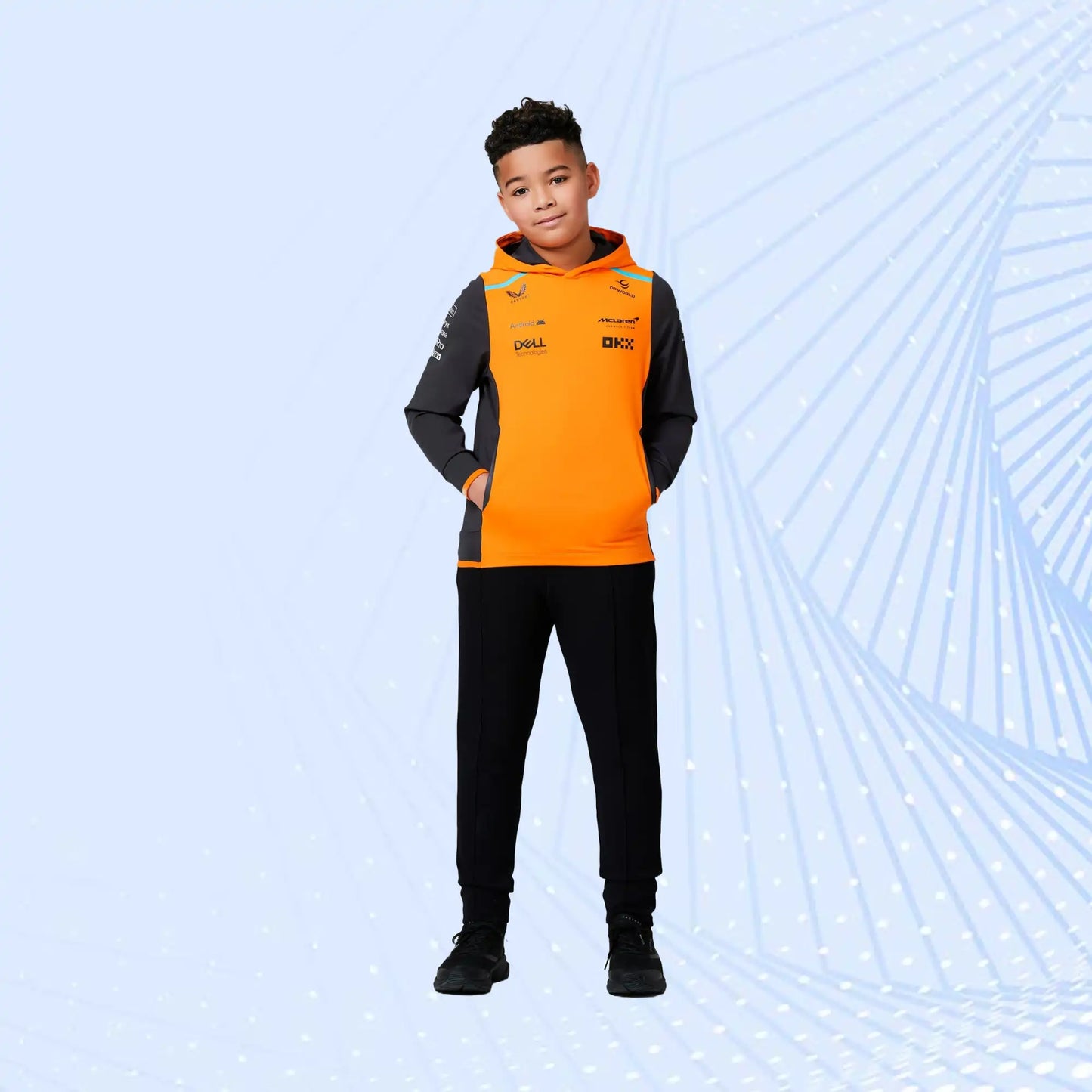 McLaren 2024 Unisex Teamwear Hooded Sweat Formula 1 - view 9