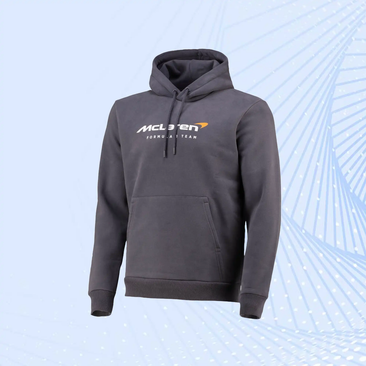 McLaren Essential Logo Hoodie- Grey - view 2
